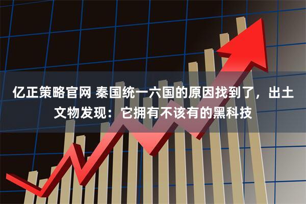亿正策略官网 秦国统一六国的原因找到了，出土文物发现：它拥有不该有的黑科技